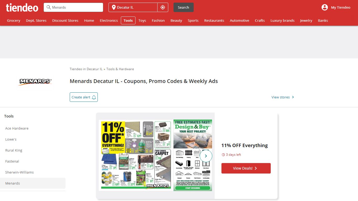 Menards in Decatur IL | Weekly Ads & Coupons - Tiendeo
